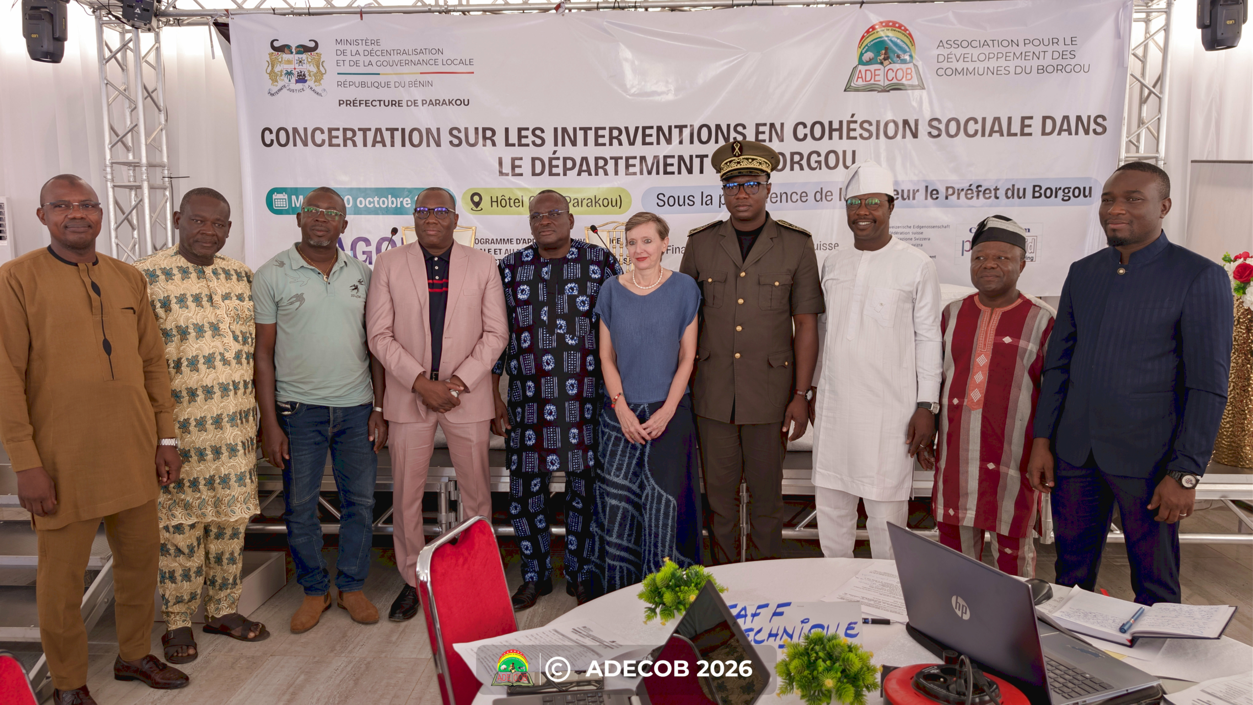 Cohésion sociale dans le Borgou : Une concertation stratégique pour coordonner les actions de paix